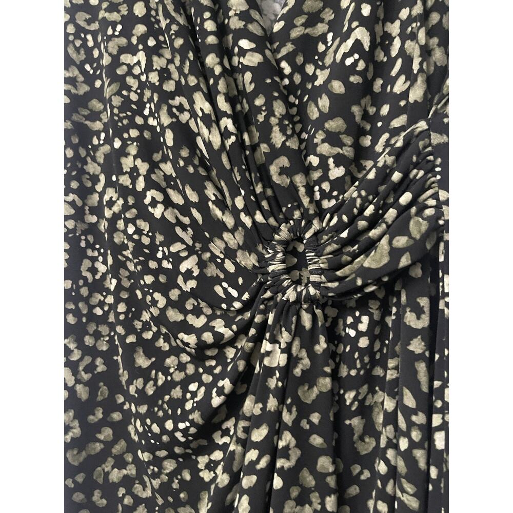 Tommy Bahama Clara Slinky Stretch Faux Wrap Pattern Dress SZ S Vacation Outfit - Picture 4 of 6